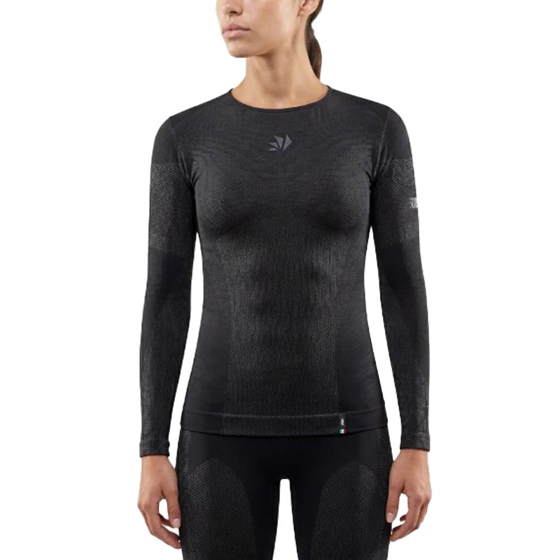 T-shirt fonctionnel à manches longues SIXS BT TS2L V2 noir-gris foncé