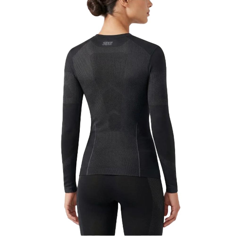 T-shirt fonctionnel à manches longues SIXS BT TS2L V2 noir-gris foncé