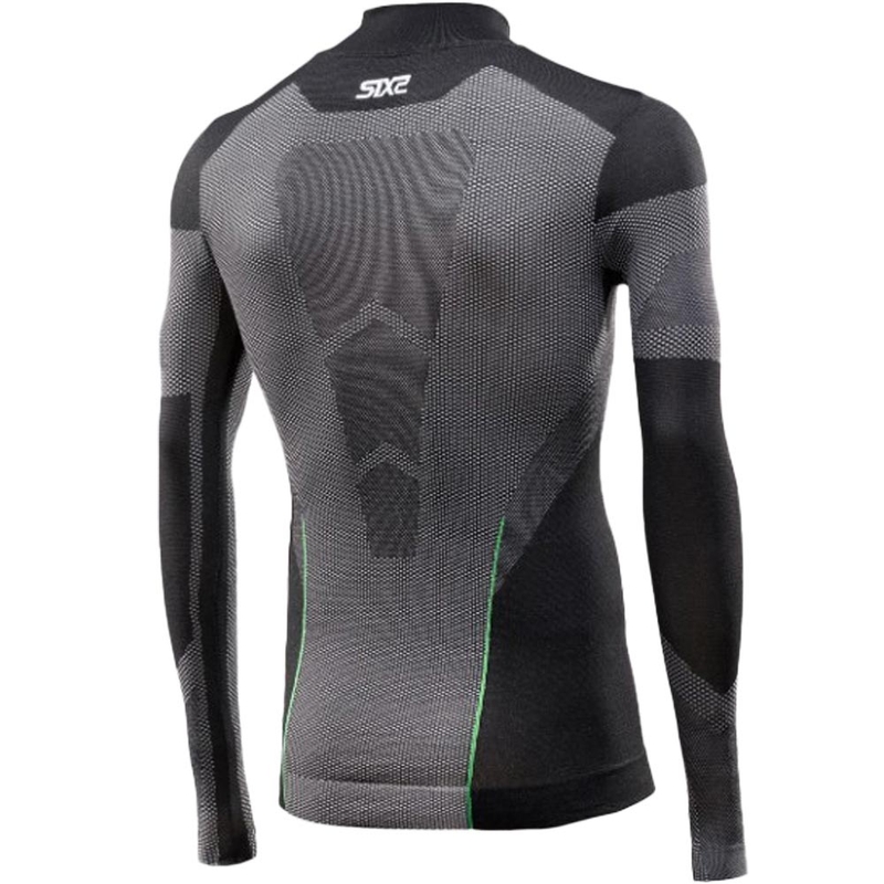 T-shirt fonctionnel à manches longues SIXS BT TS3L V2 noir carbone