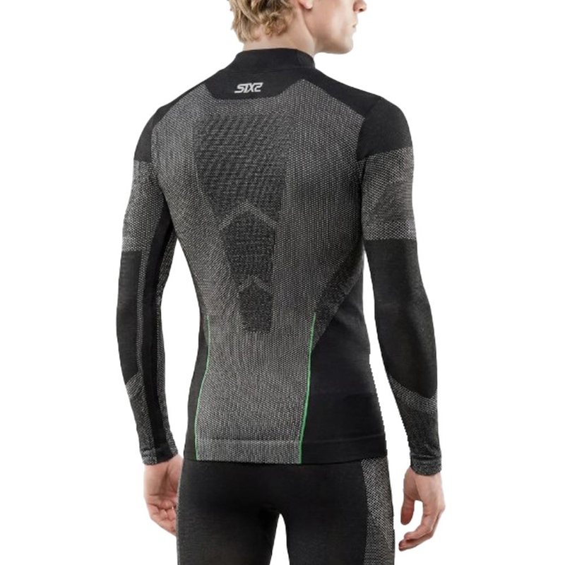 T-shirt fonctionnel à manches longues SIXS BT TS3L V2 noir carbone