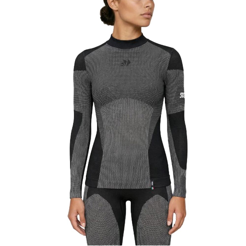 T-shirt fonctionnel à manches longues SIXS BT TS3L V2 noir carbone