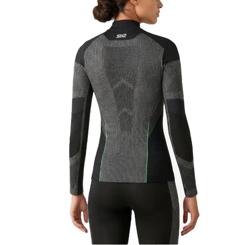 T-shirt fonctionnel à manches longues SIXS BT TS3L V2 noir carbone