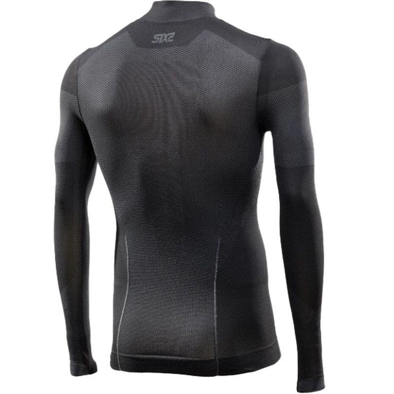 T-shirt fonctionnel à manches longues SIXS BT TS3L V2 noir-gris foncé
