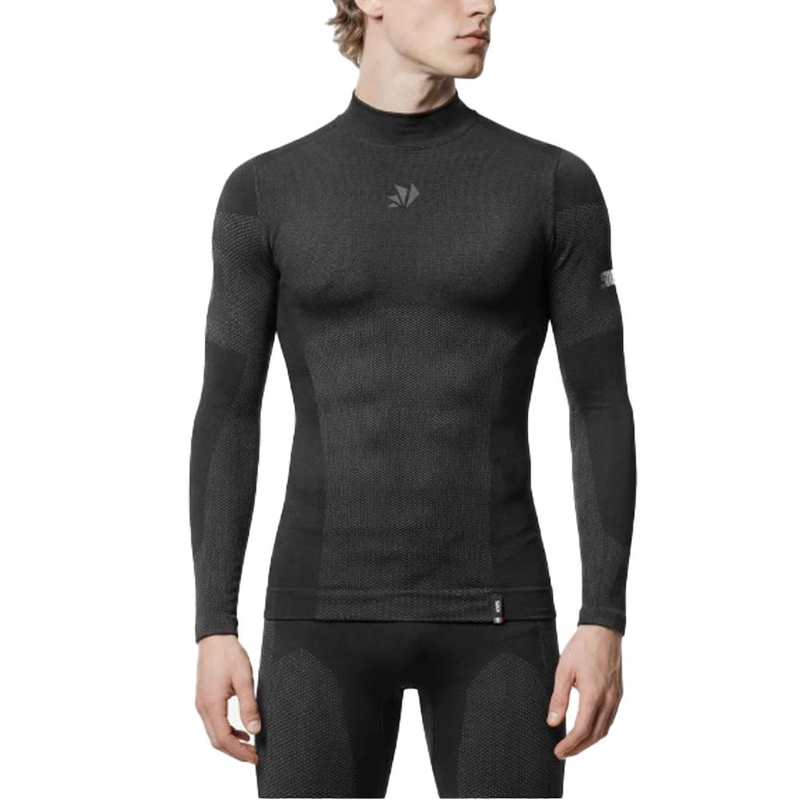 T-shirt fonctionnel à manches longues SIXS BT TS3L V2 noir-gris foncé