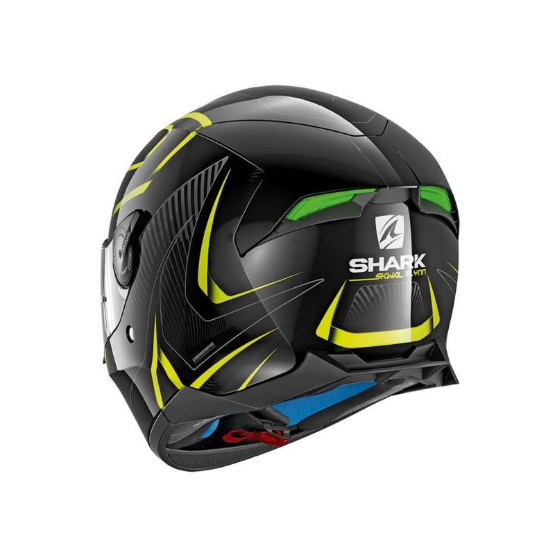 Integrální přilba SHARK SKWAL 2 Flynn černo-šedo-fluo žlutá výprodej