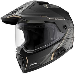 Casque Outlander Mesh avec oreillette, SENA (noir mat)