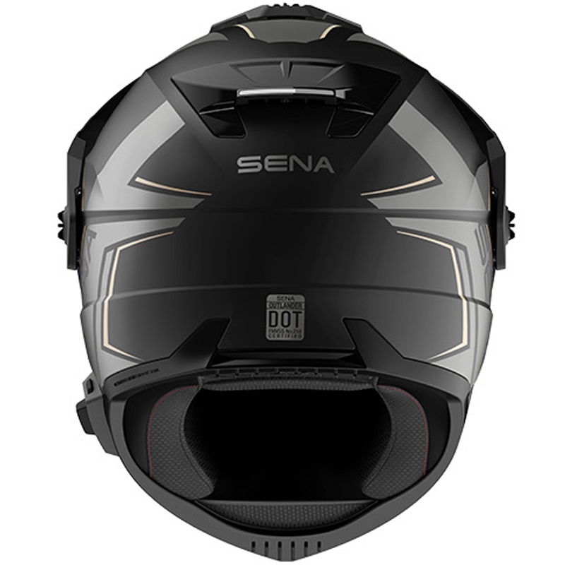 Casque Outlander Mesh avec oreillette, SENA (noir mat)