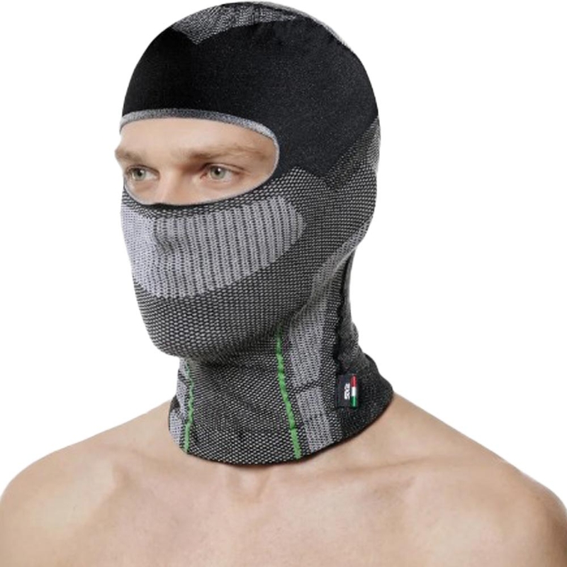 Cagoule de casque SIXS BT DBXL V2 noire carbone