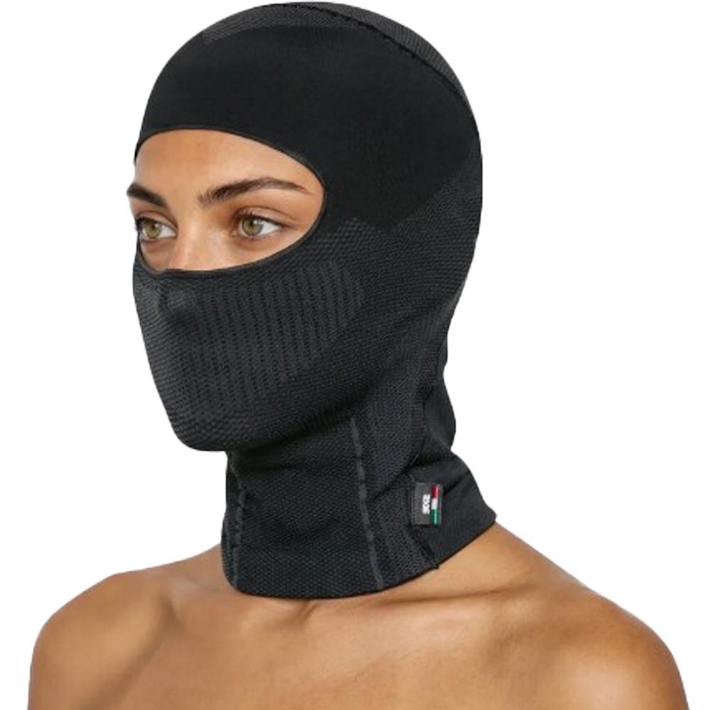 Cagoule de casque SIXS BT DBXL V2 noir-gris foncé