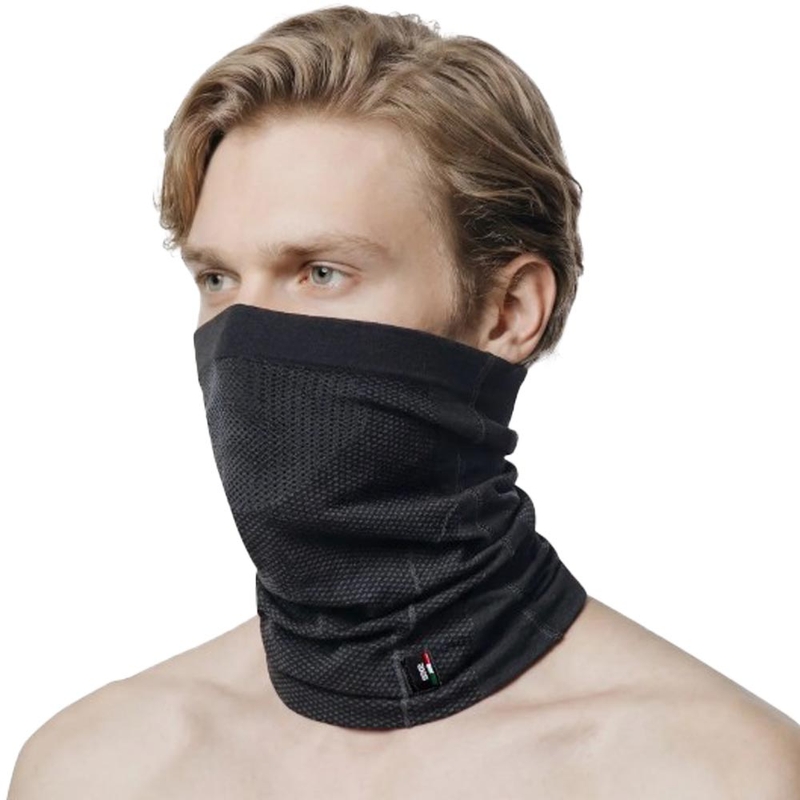 Cache-cou SIXS BT TBXL noir-gris foncé