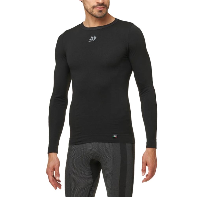 T-shirt fonctionnel à manches longues SIXS TS2 V2 noir
