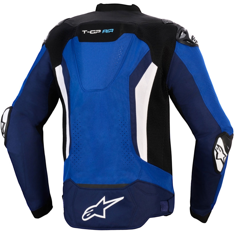 Blouson de moto Alpinestars T-GP Air bleu-blanc-noir