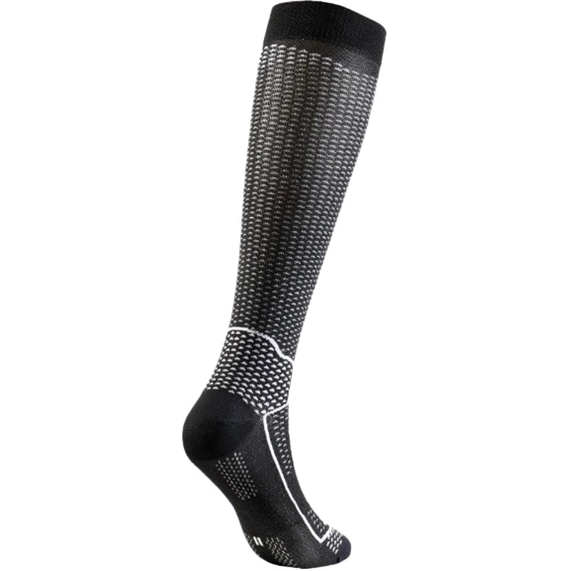 Chaussettes hautes fonctionnelles SIXS LONG V3 noir carbone