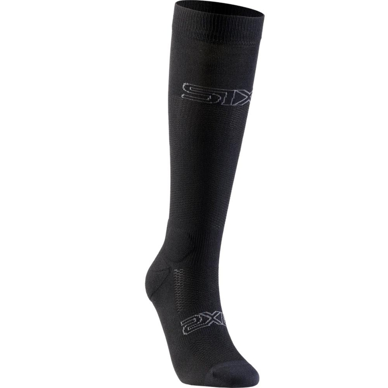 Chaussettes hautes fonctionnelles SIXS LONG RACING V2 noires