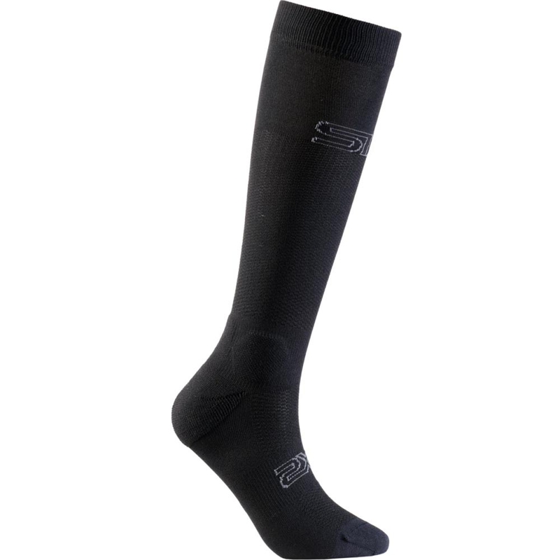 Chaussettes hautes fonctionnelles SIXS LONG RACING V2 noires