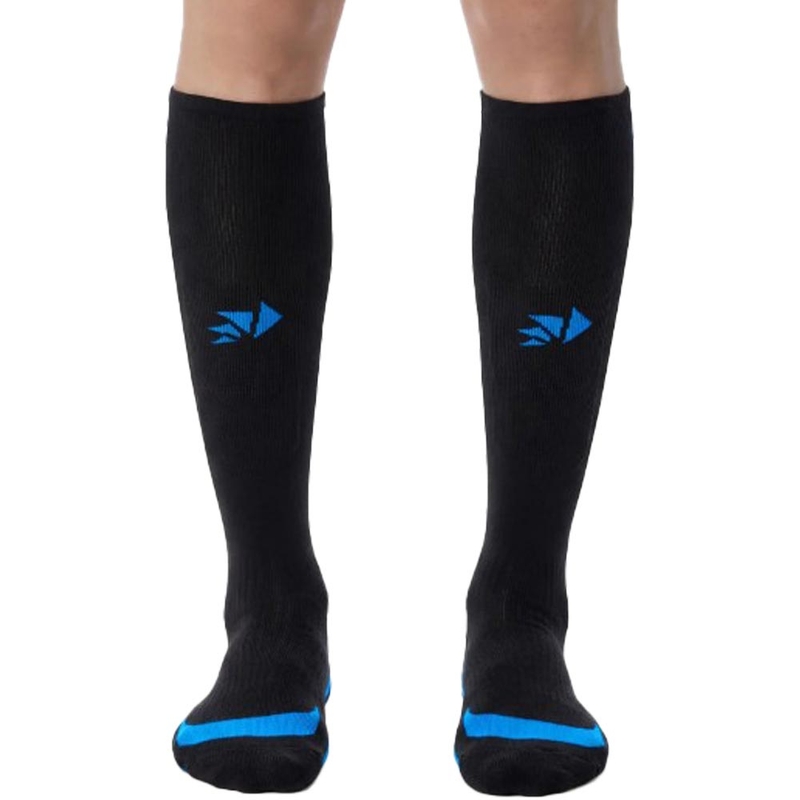 Chaussettes hautes fonctionnelles SIXS MOT V3 noir-bleu