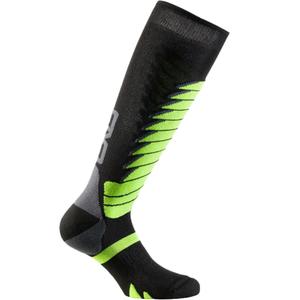 Chaussettes hautes fonctionnelles SIXS SPEED V3 noir-vert