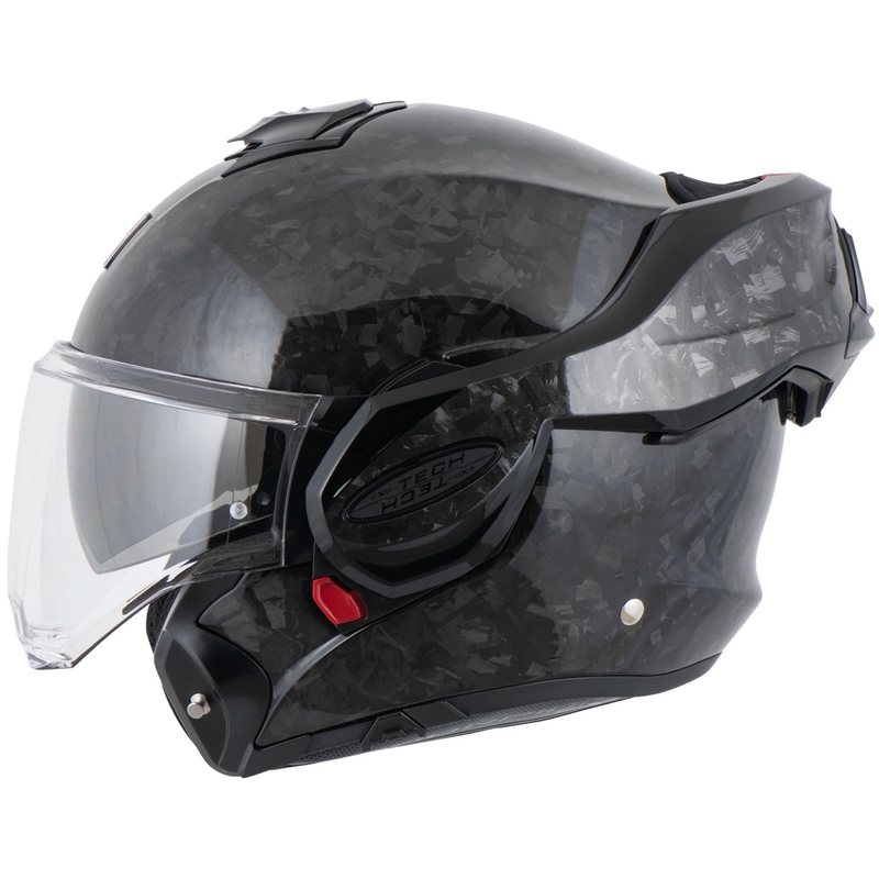 Casque de moto modulable Scorpion EXO-TECH EVO ONYX CARBON noir