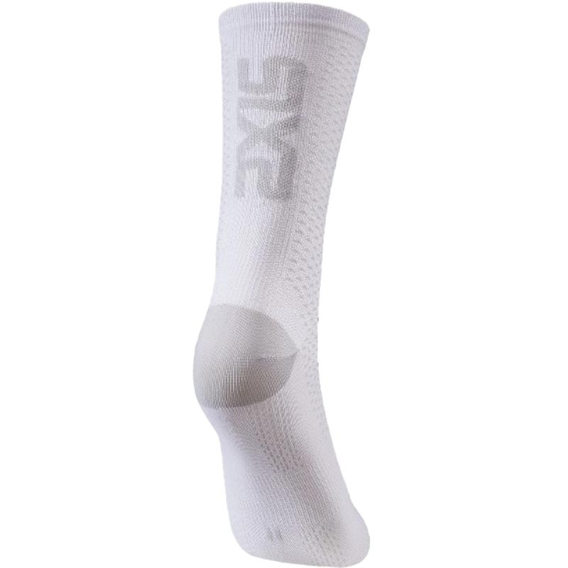 Chaussettes fonctionnelles SIXS SHORT LOGO V2 argent blanc