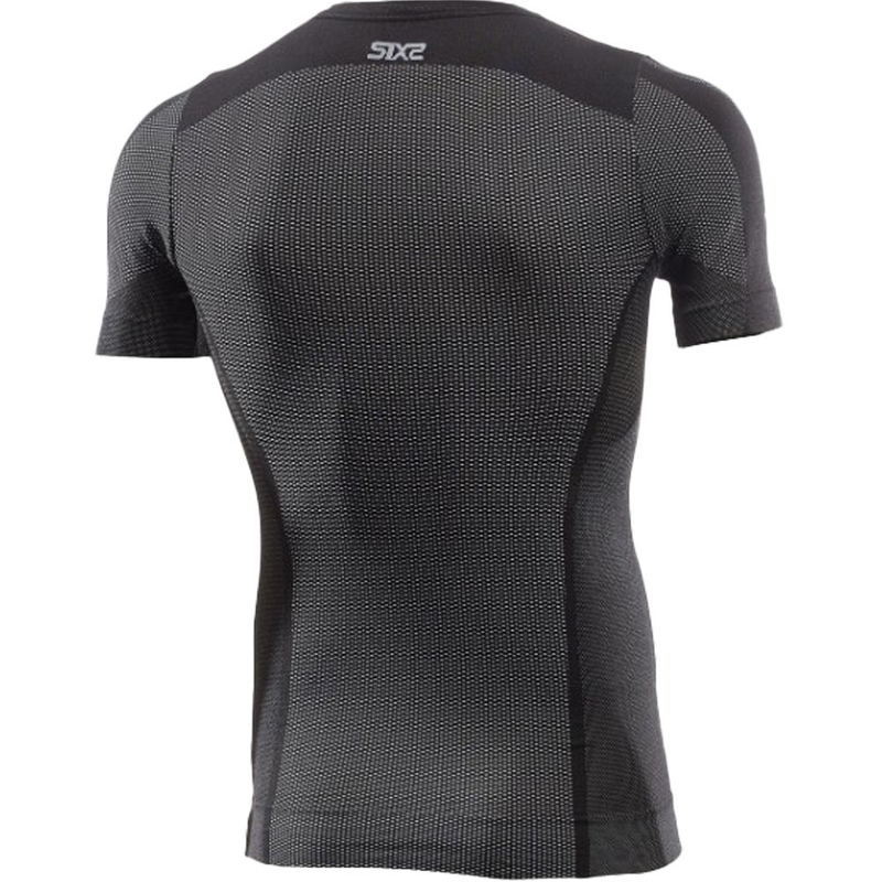 T-shirt fonctionnel à manches courtes SIXS TS1 V2 noir carbone