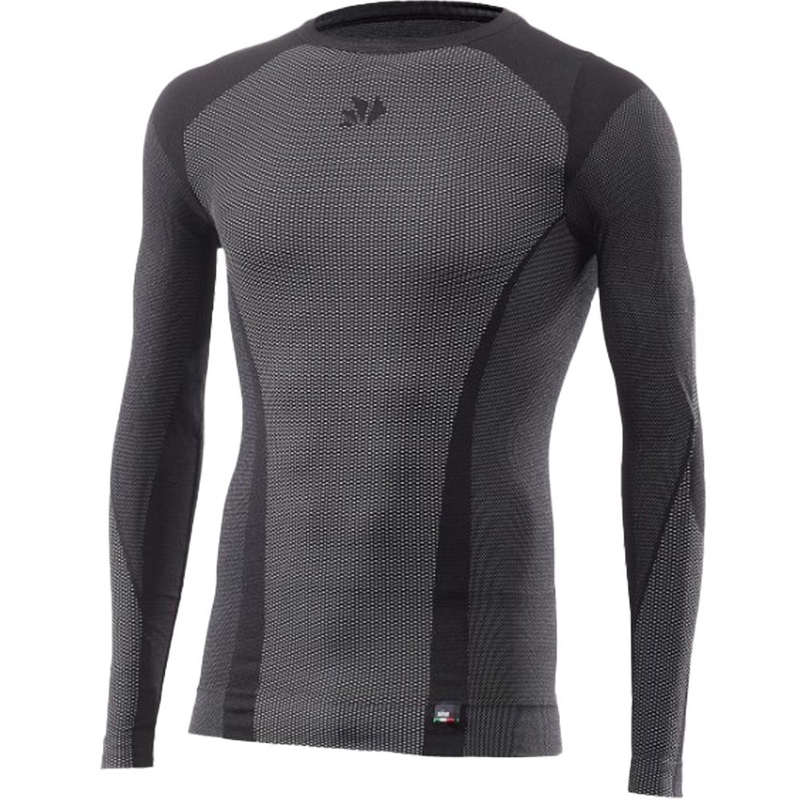 T-shirt fonctionnel à manches longues SIXS TS2 V2 noir carbone
