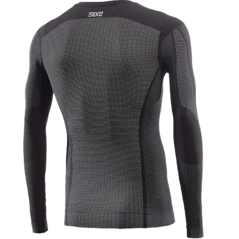 T-shirt fonctionnel à manches longues SIXS TS2 V2 noir carbone