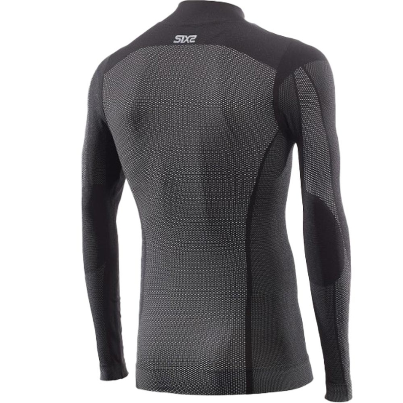 T-shirt fonctionnel à manches longues SIXS TS3 V2 noir carbone