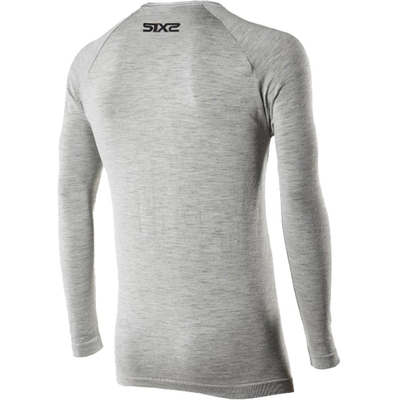 T-shirt thermique à manches longues SIXS TS2 MERINOS gris