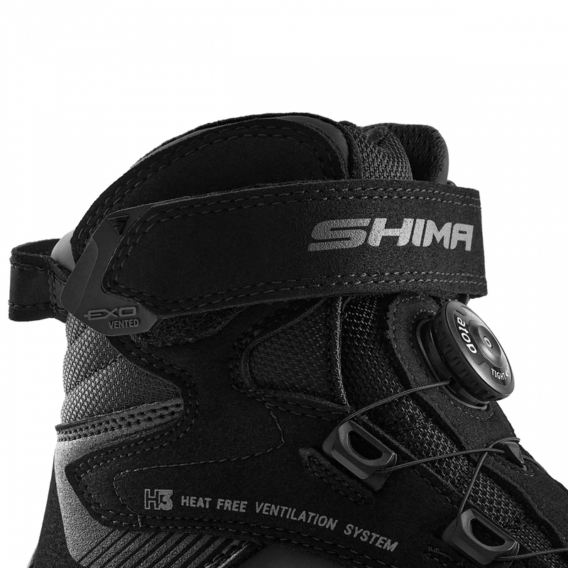 Bottes de moto Shima Exo noires