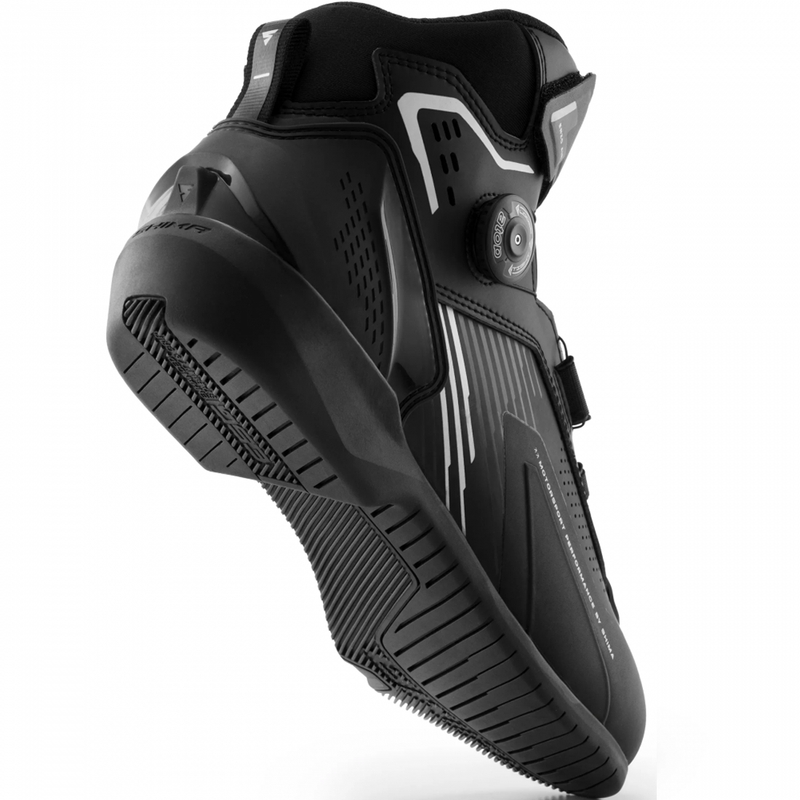 Bottes de moto Shima Enzo Air noires et blanches