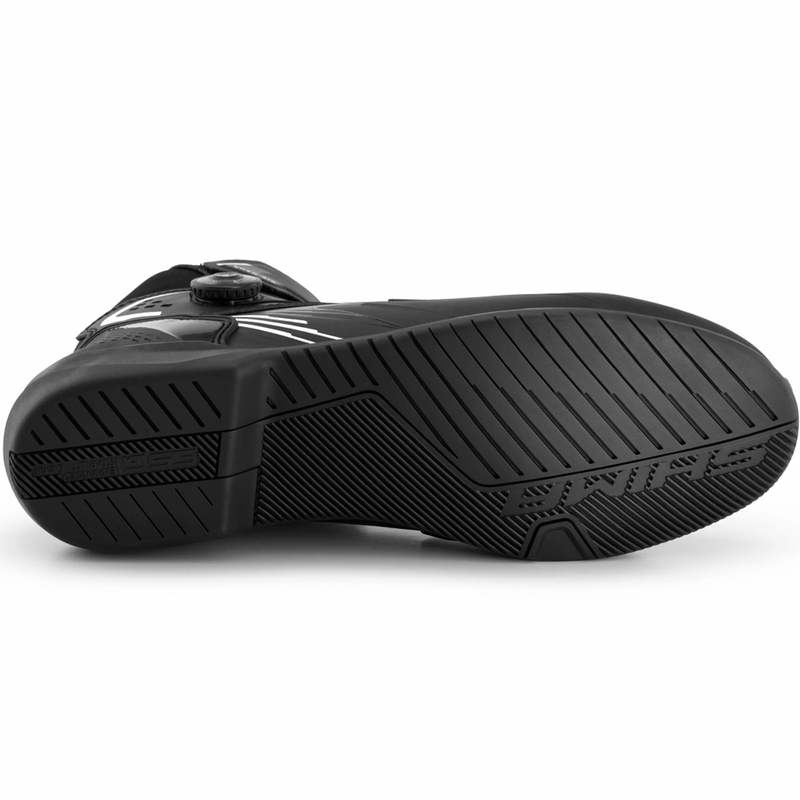 Bottes de moto Shima Enzo Air noires et blanches