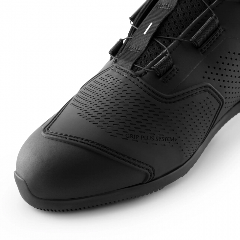 Bottes de moto Shima Enzo Air noires et blanches