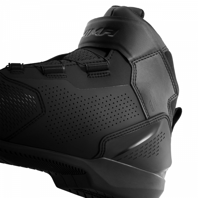 Bottes de moto Shima Enzo Air noires et blanches
