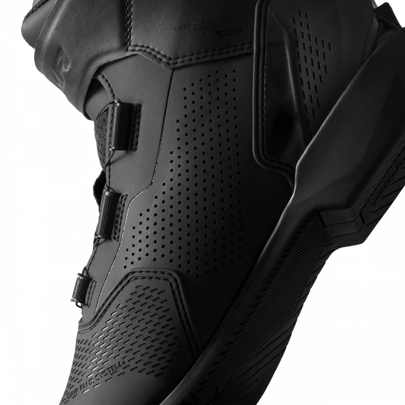 Bottes de moto Shima Enzo Air noires et blanches