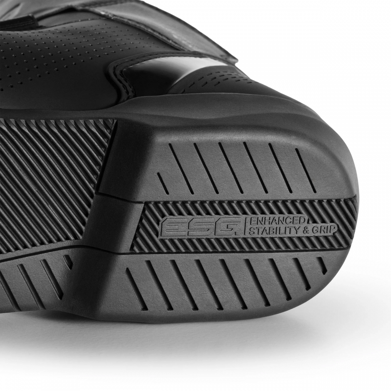 Bottes de moto Shima Enzo Air noires et blanches