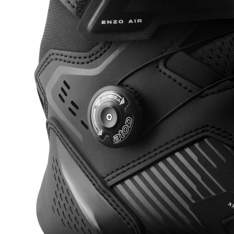 Bottes de moto pour femmes Shima Enzo Air noires