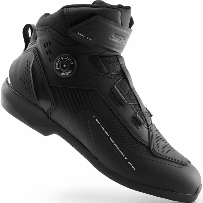 Bottes de moto Shima Enzo Air noires