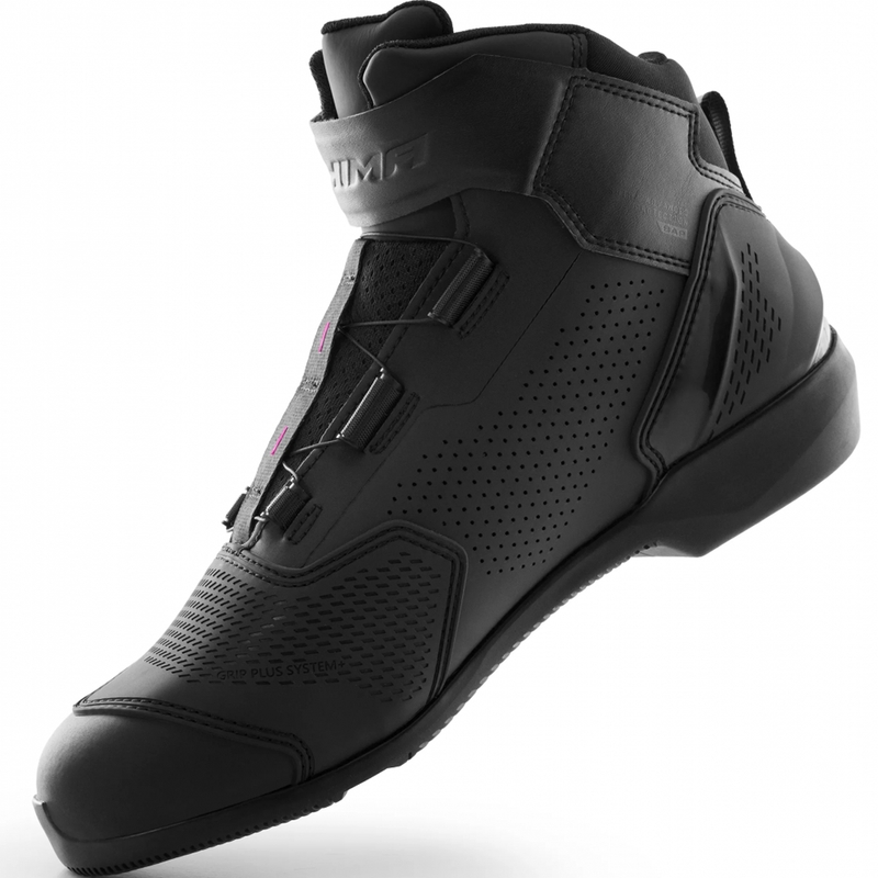 Bottes de moto pour femmes Shima Enzo Air noir et rose