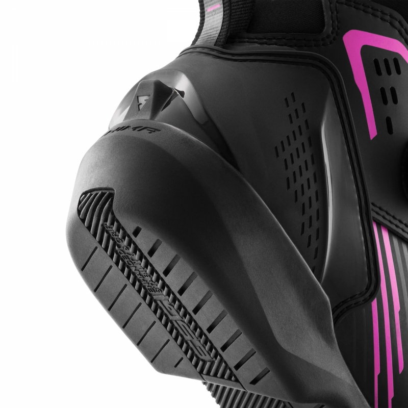 Bottes de moto pour femmes Shima Enzo Air noir et rose