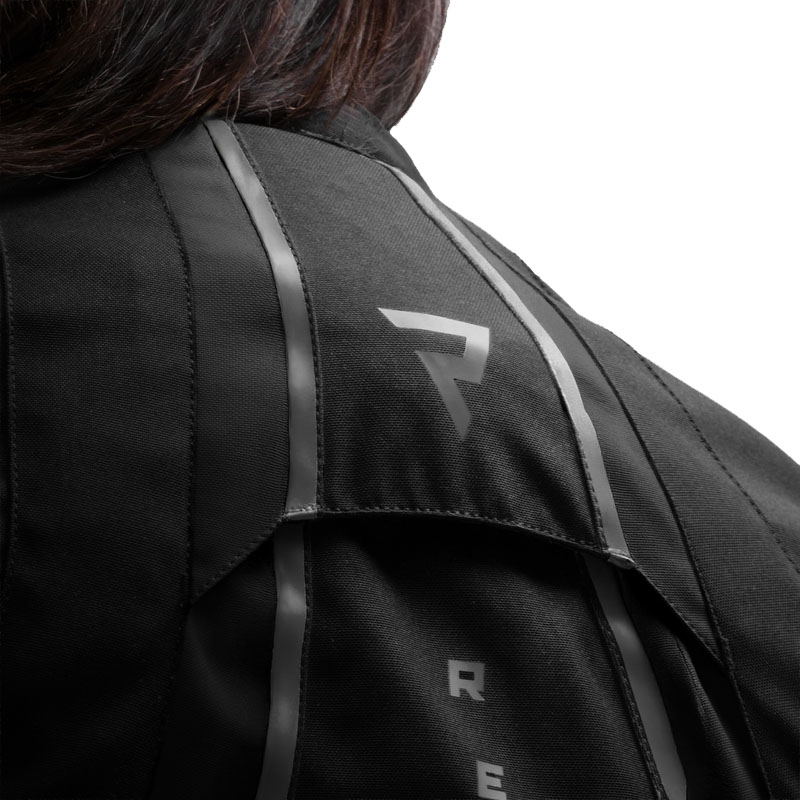 Veste de moto pour femme Rebelhorn Swift noire