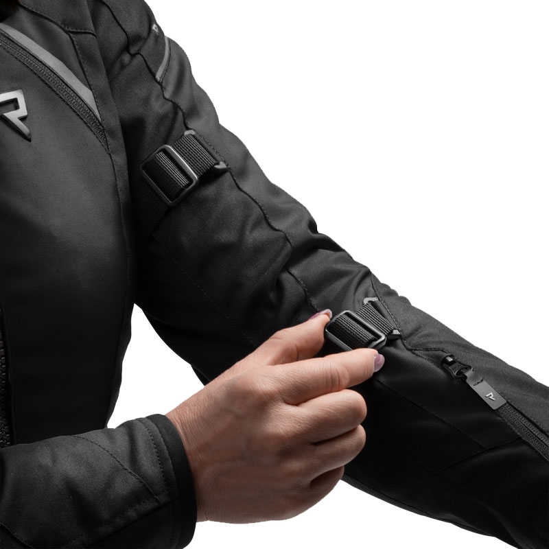 Veste de moto pour femme Rebelhorn Swift noire