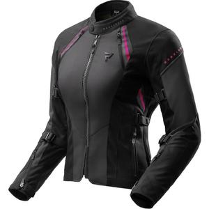 Veste de moto pour femme Rebelhorn Swift noir-gris-rose