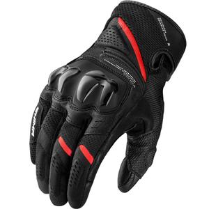 Gants de moto Shima Spark 3.0 noir et rouge