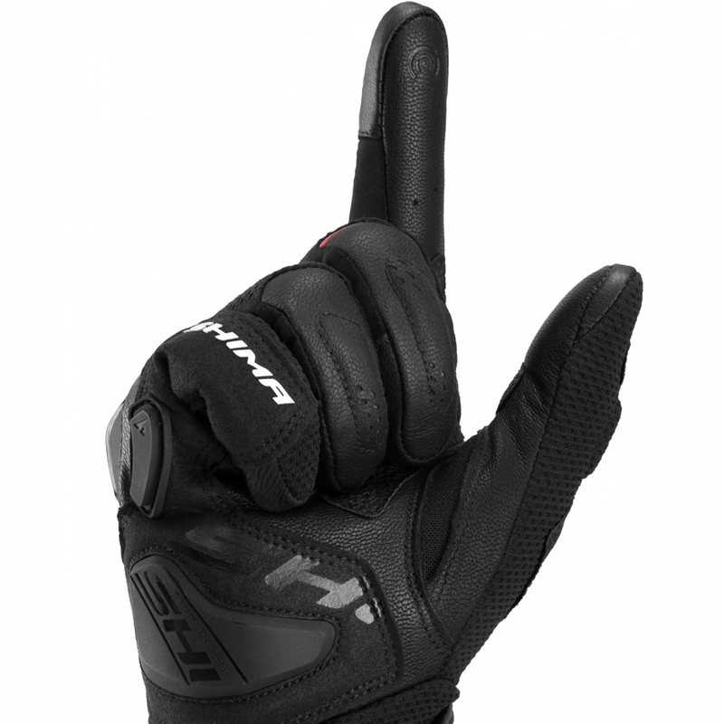 Gants de moto Shima Spark 3.0 noir et rouge