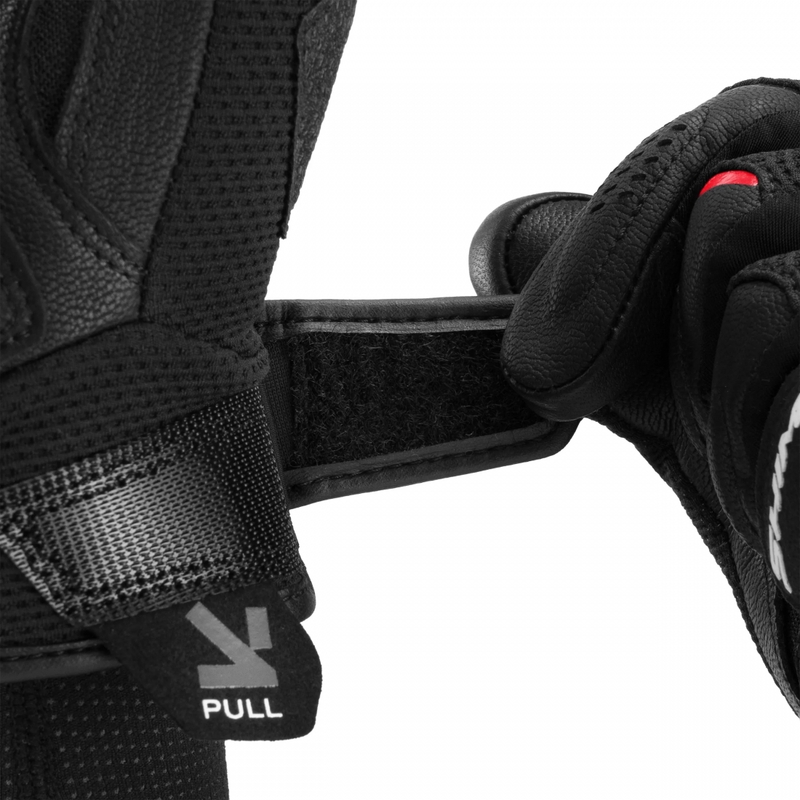 Gants de moto Shima Spark 3.0 noir et rouge
