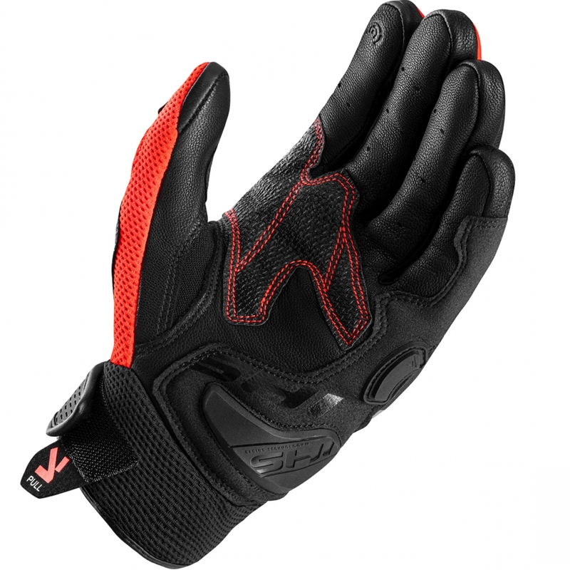 Gants de moto Shima Spark 3.0 rouge fluo