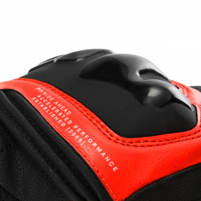 Gants de moto Shima Spark 3.0 rouge fluo