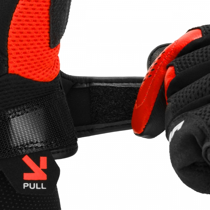Gants de moto Shima Spark 3.0 rouge fluo