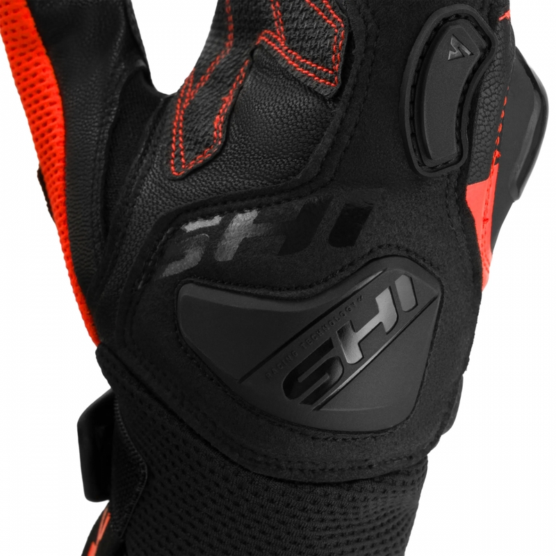 Gants de moto Shima Spark 3.0 rouge fluo