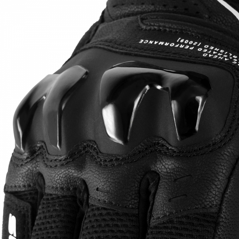 Gants de moto pour femmes Shima Spark 3.0 noir et blanc